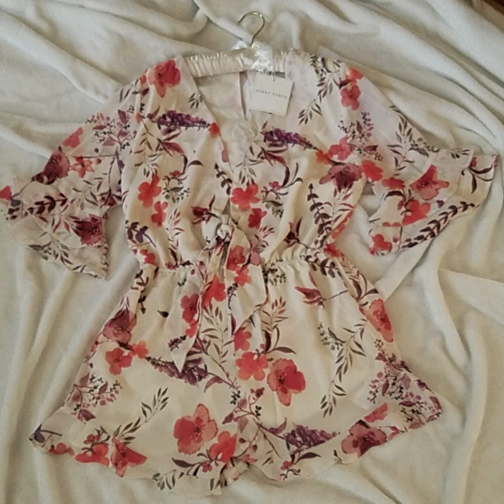 Floral romper